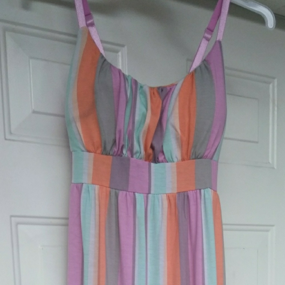 Brand New with Tags / Beautiful Striped Maxi Dress
